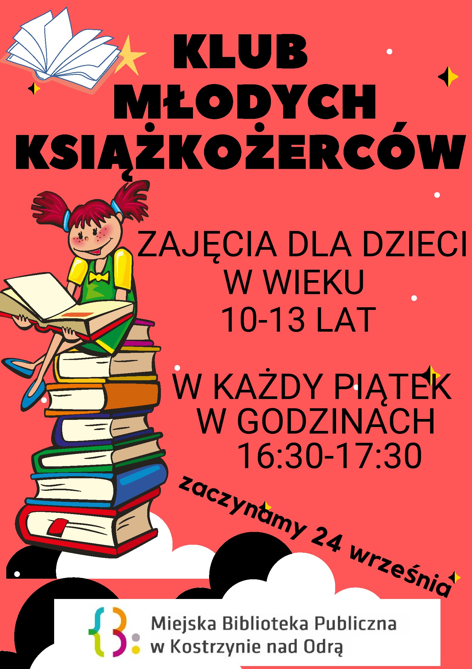 Klub Młodych Książkożerców zaprasza