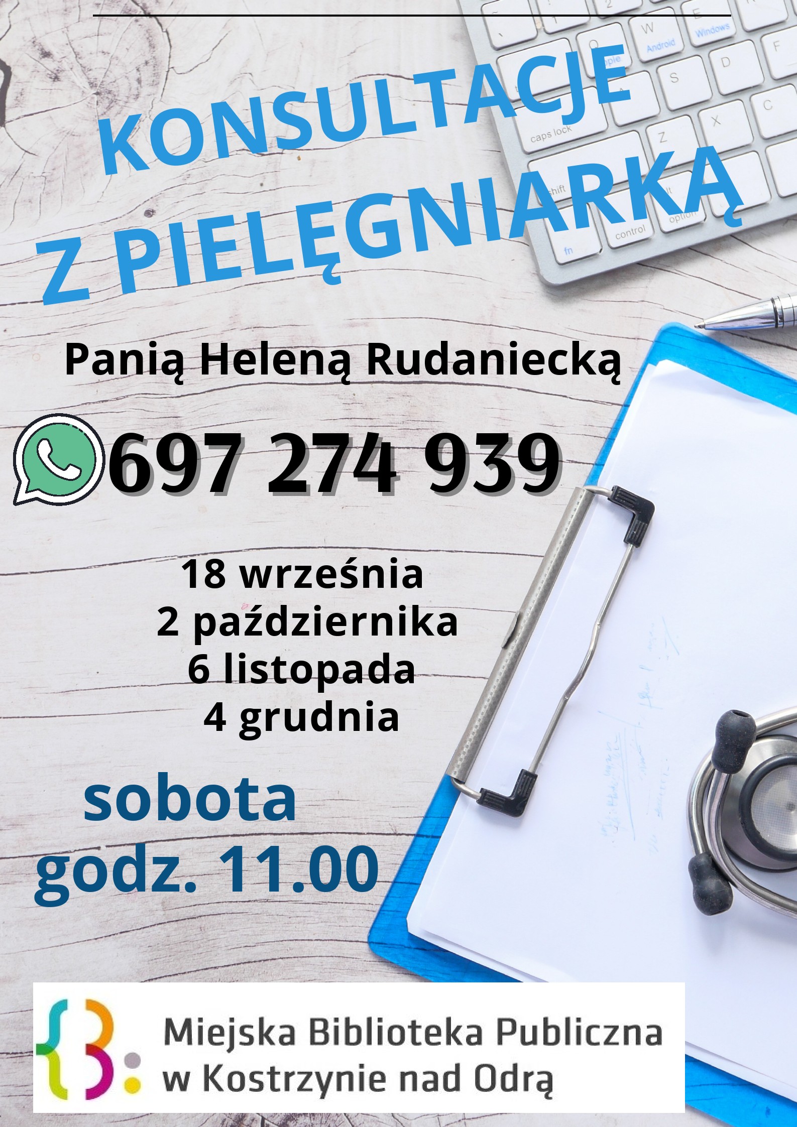 informacje dotyczące konsultacji z pielęgniarką