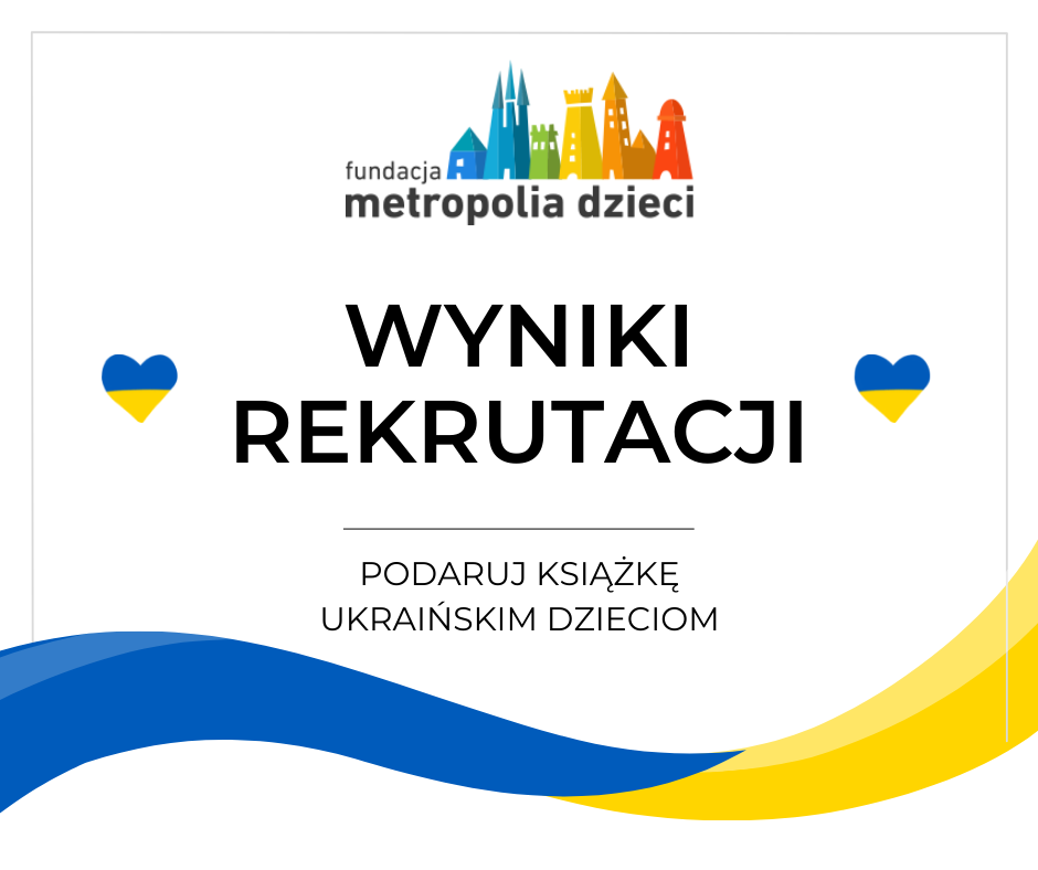 Logo projektu PODARUJ KSIĄŻKĘ UKRAIŃSKIM DZIECIOM