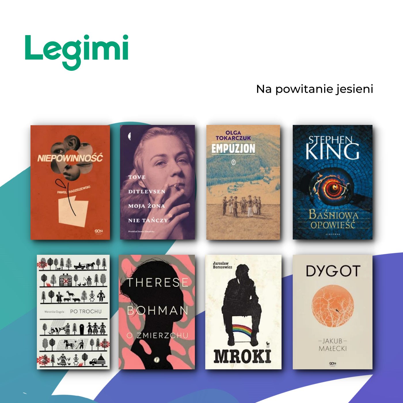 Propozycje Legimi na powitanie jesieni