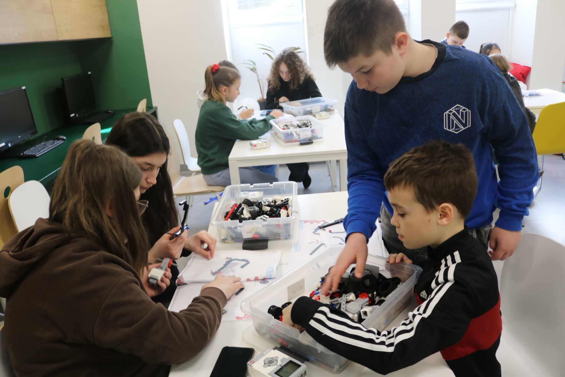 Laboratorium Młodego Inżyniera w bibliotece