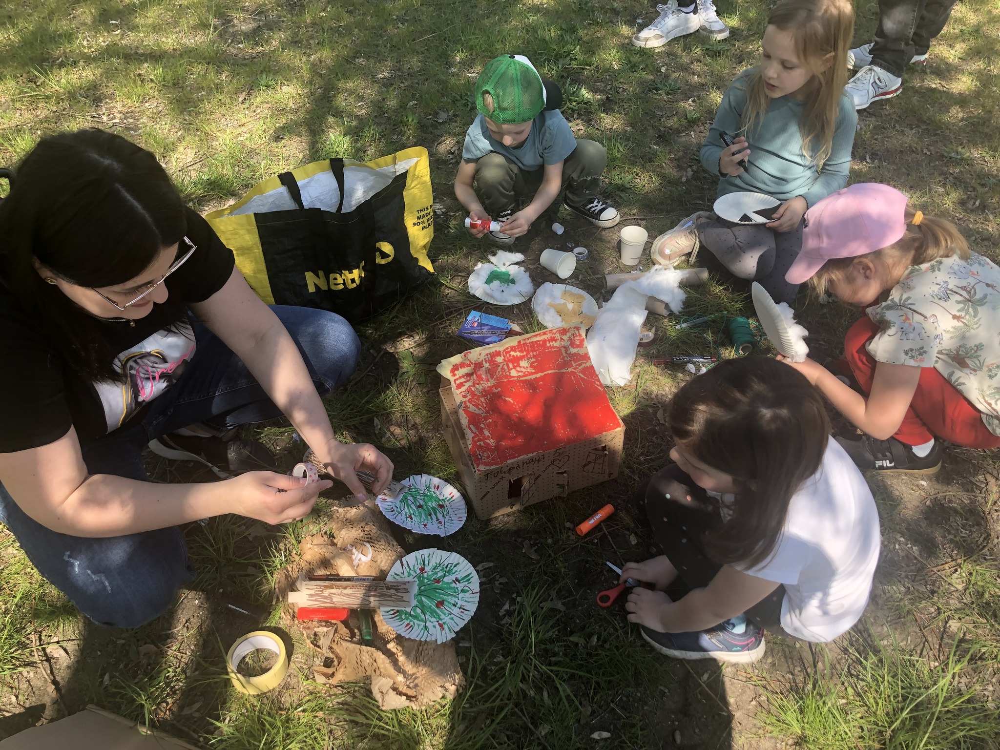 Stoisko Biblioteki na Pikniku Ekologicznym