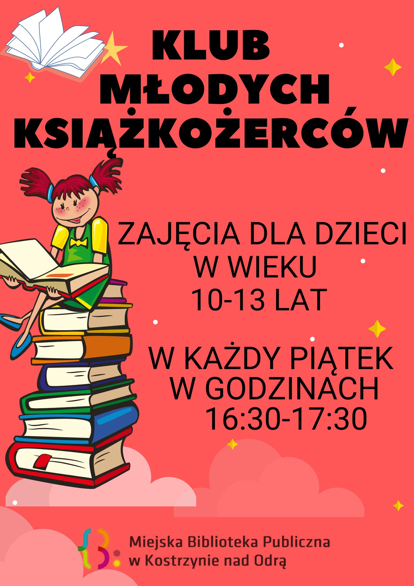 Spotkania Klubu Młodych Książkożerców - Listopad 2023