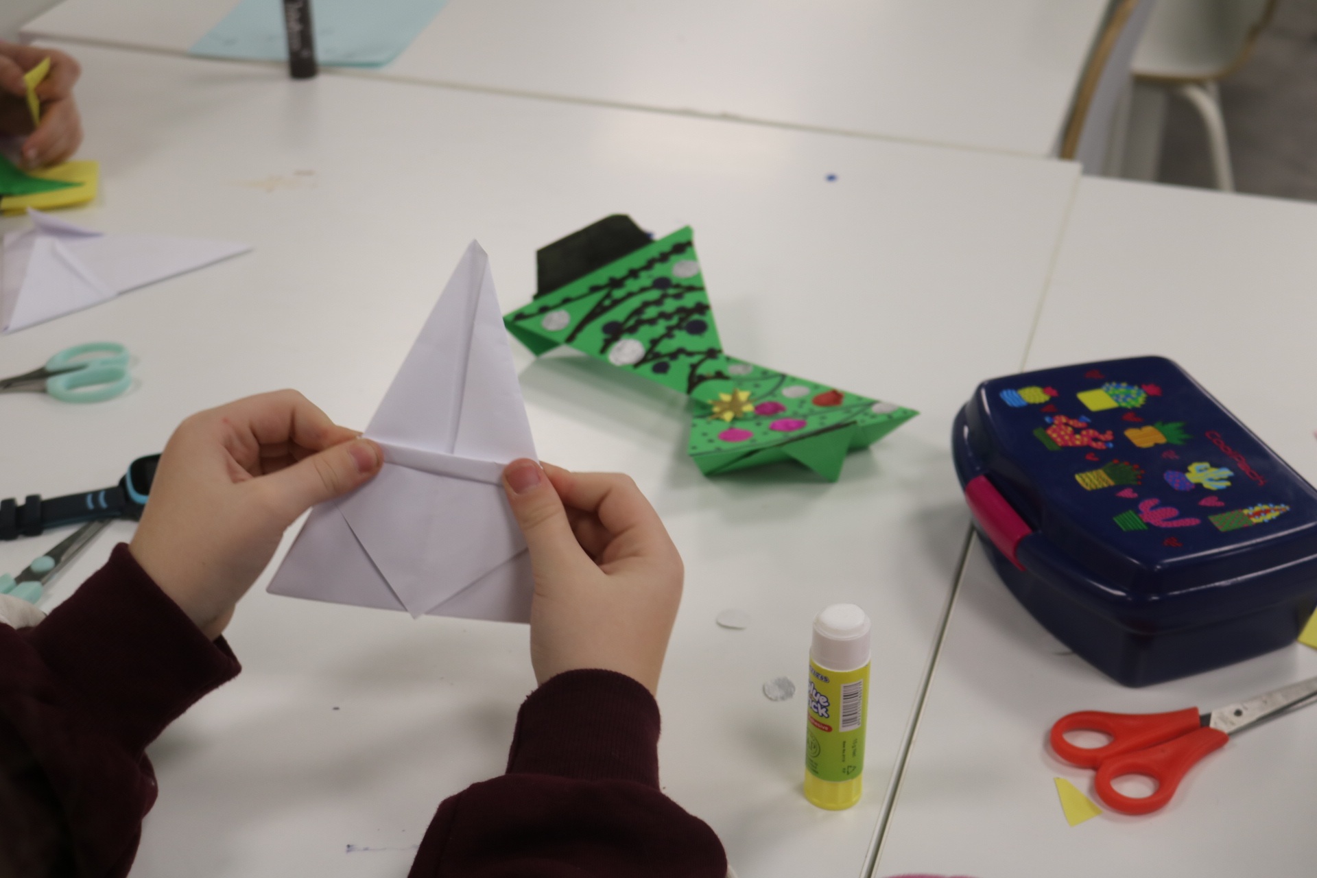 Warsztaty Papierowe święta origami - 09.12.2023