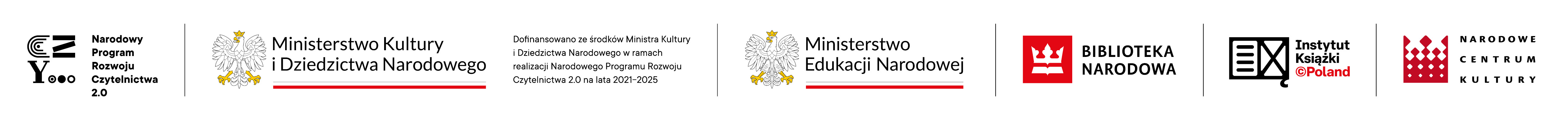 Logo programu Narodowy Program Rozwoju Czytelnictwa 2.0