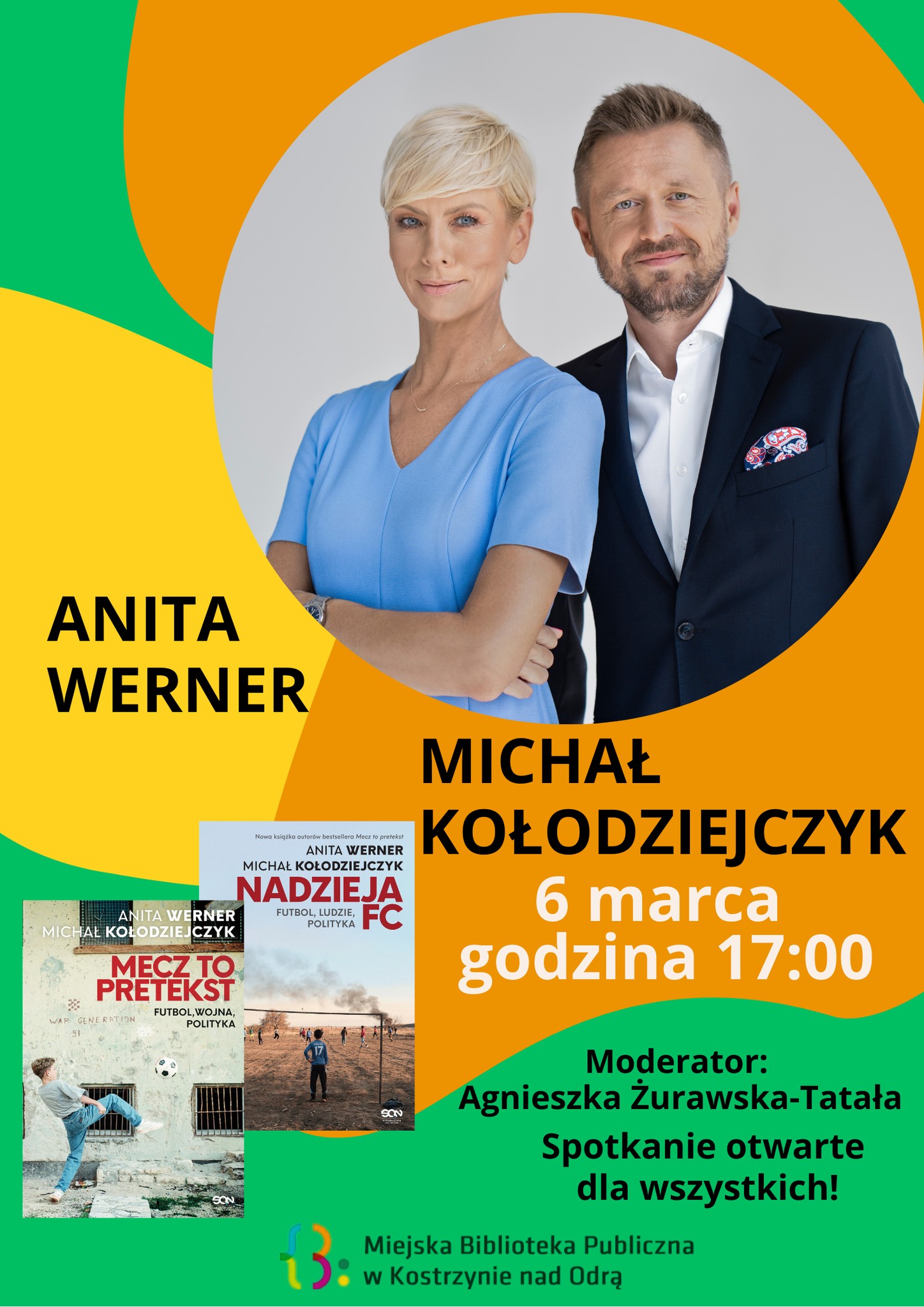 Spotkanie autorskie z Anitą Werner i Michałem Kołodziejczykiem Fotorelacja z wydarzenia