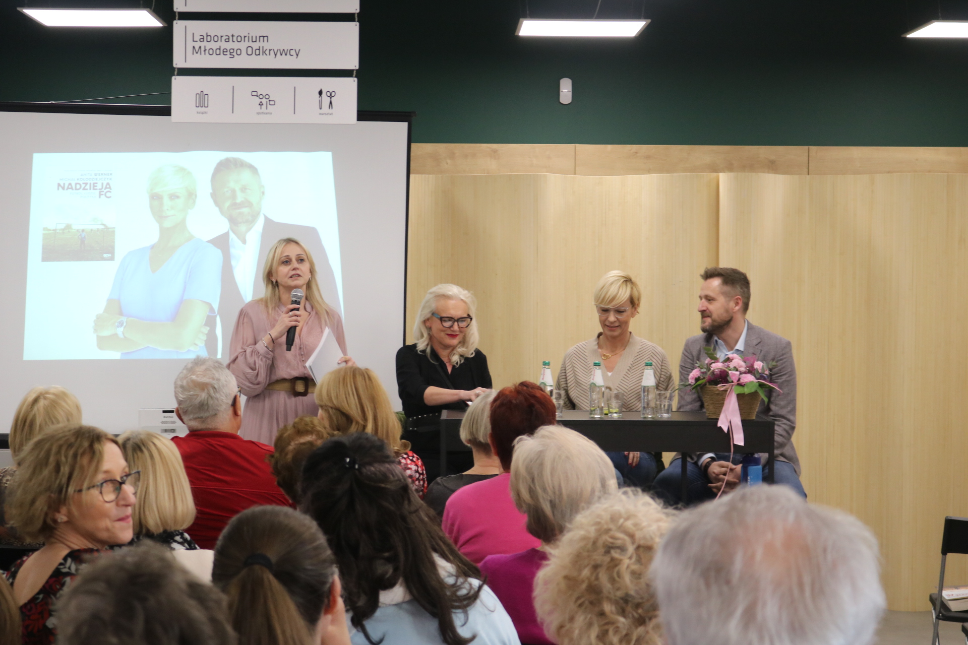 Spotkanie autorskie z Anitą Werner i Michałem Kołodziejczykiem Fotorelacja z wydarzenia