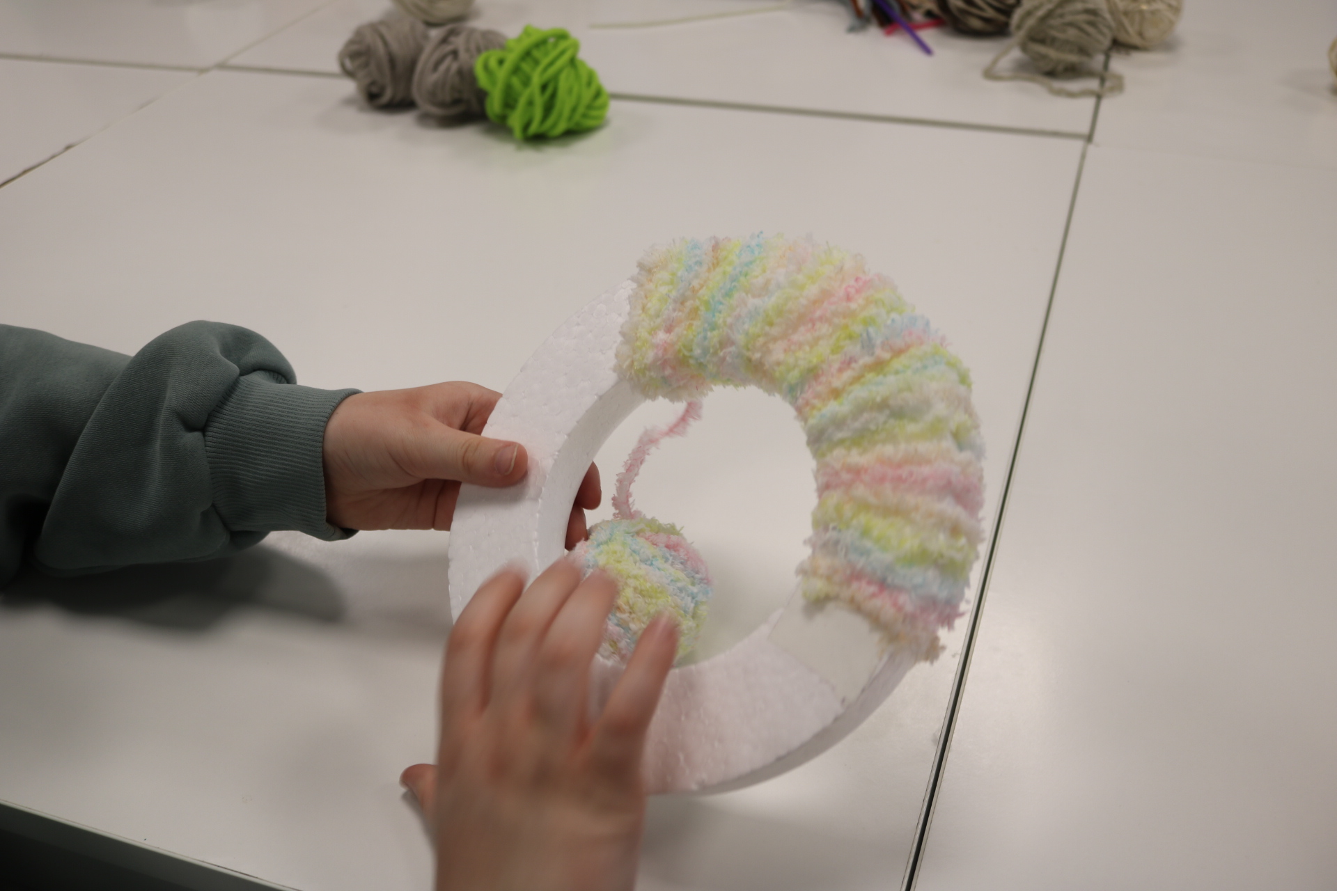 Warsztaty rękodzieła - Klasa 3C SP4 Fotorelacja z wydarzenia