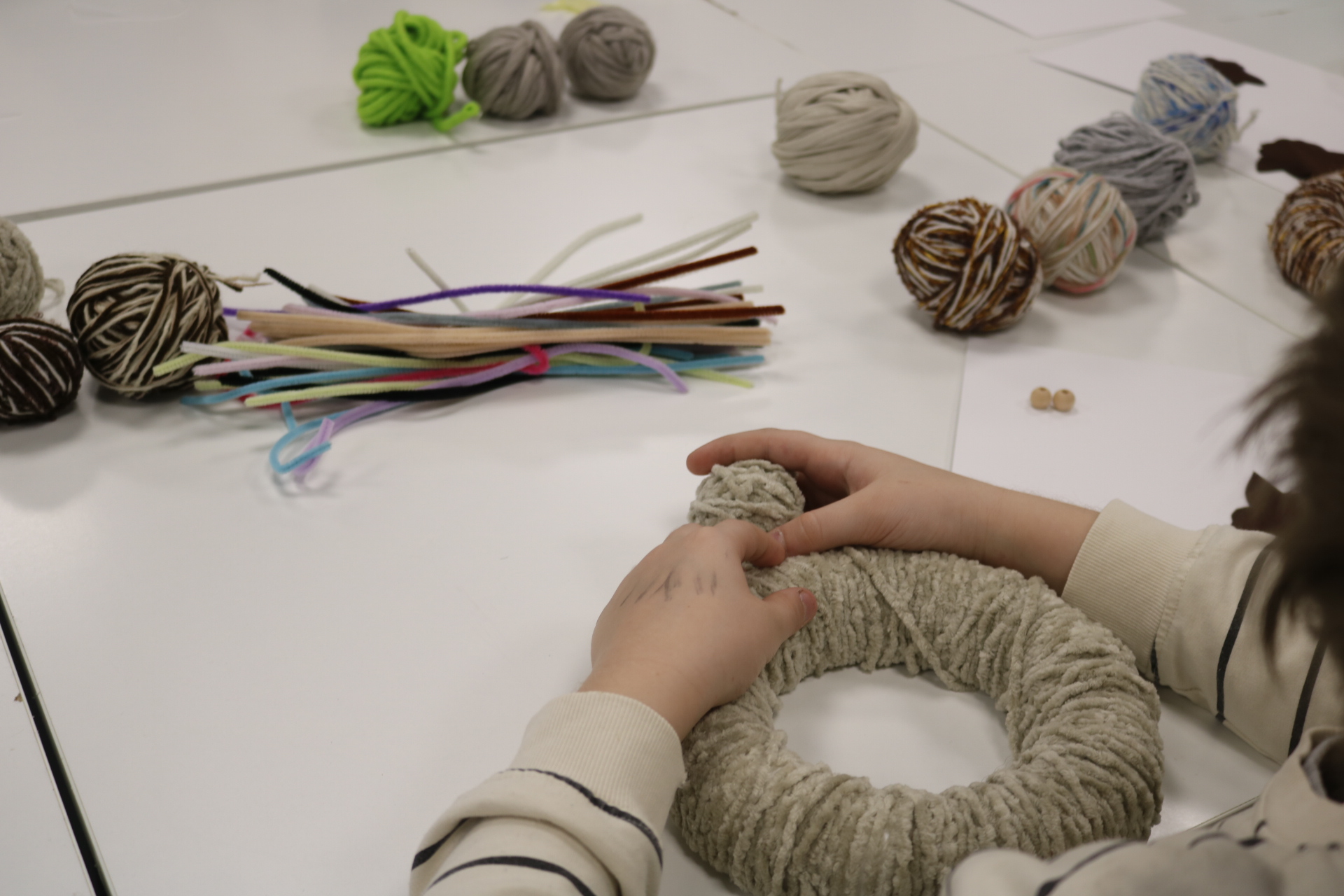 Warsztaty rękodzieła - Klasa 3C SP4 Fotorelacja z wydarzenia