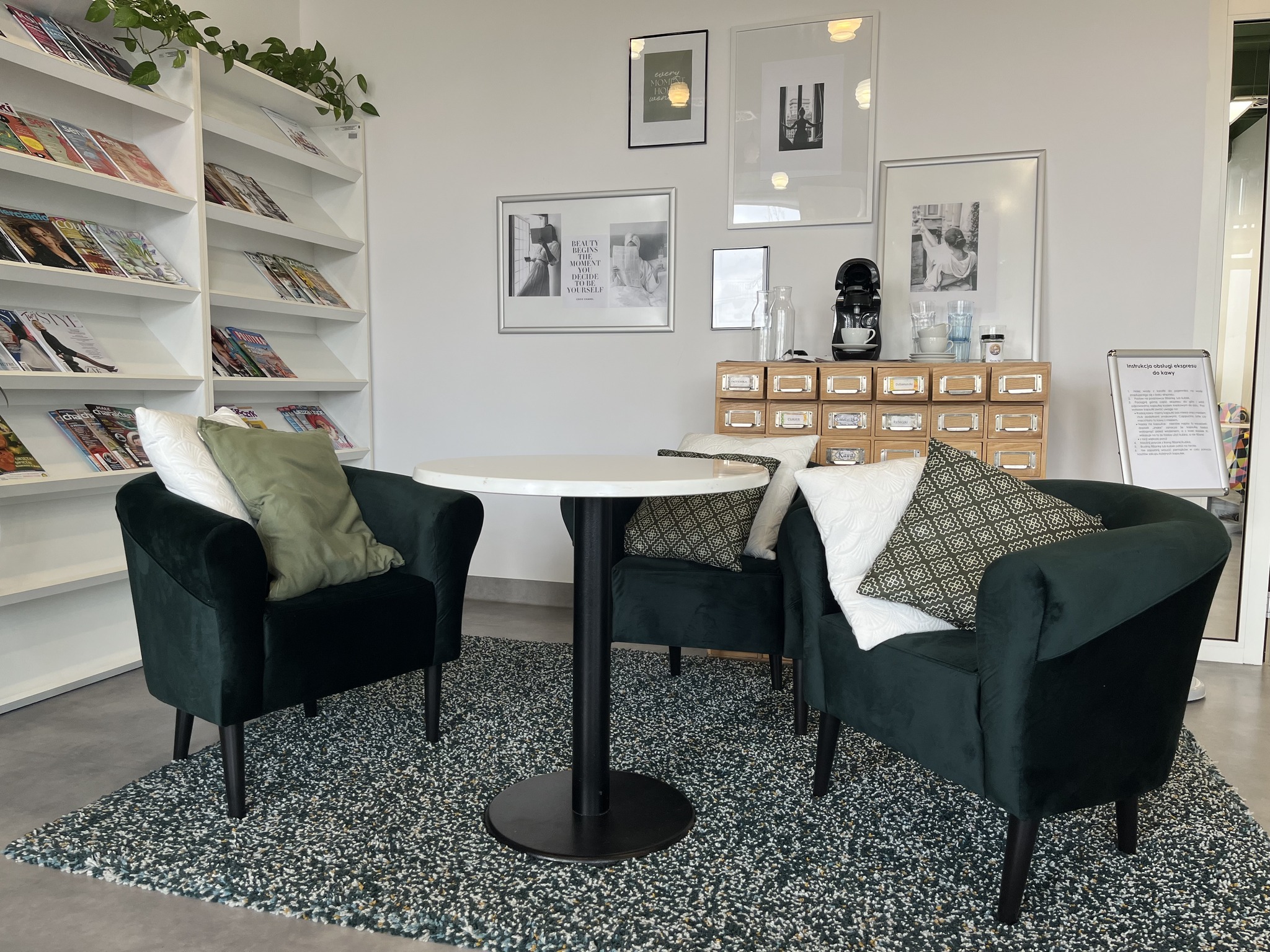 Nowa kawiarnia w bibliotece Fotorelacja