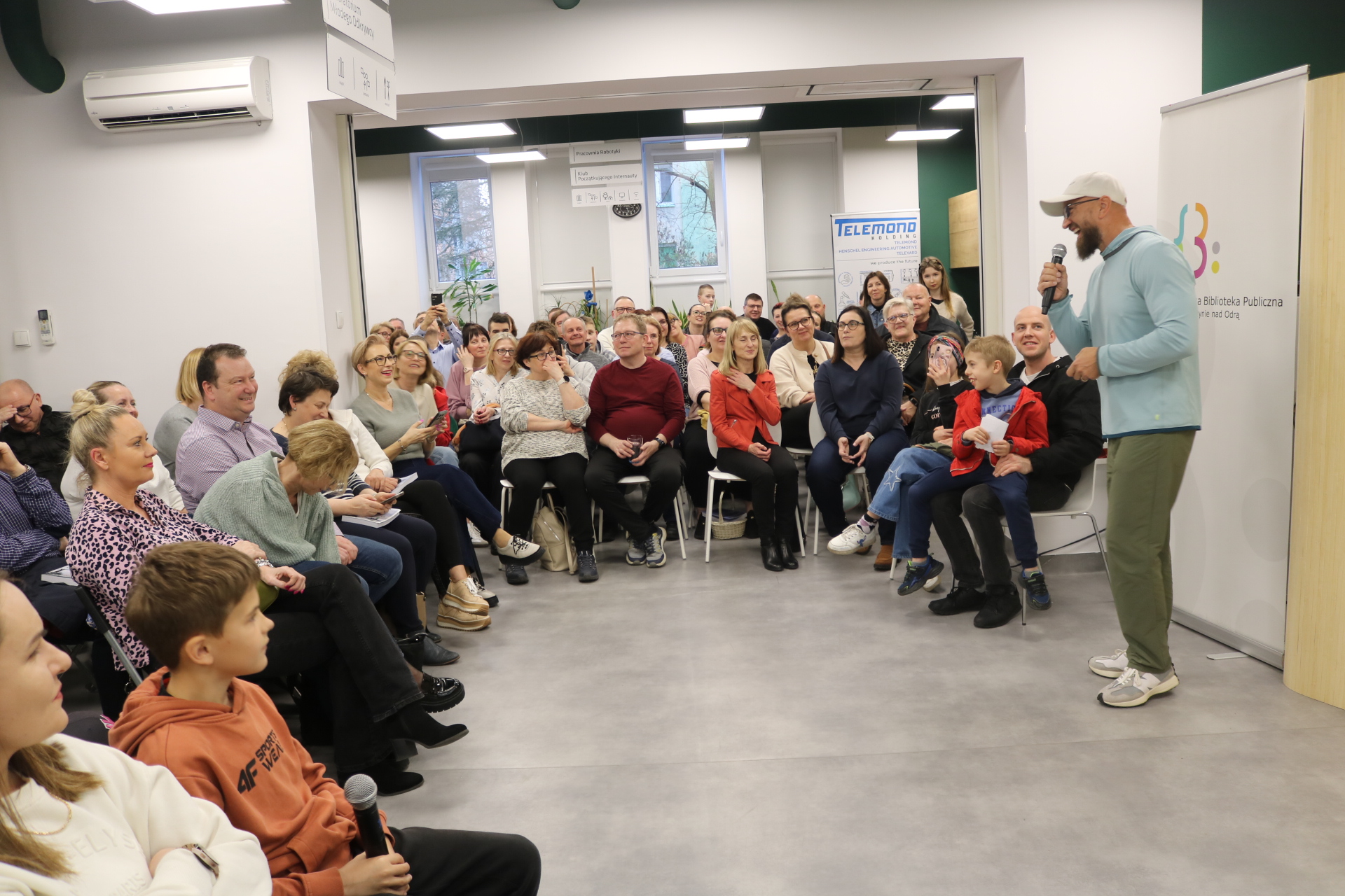 Spotkanie autorskie z Dawidem Andresem Fotorelacja z wydarzenia