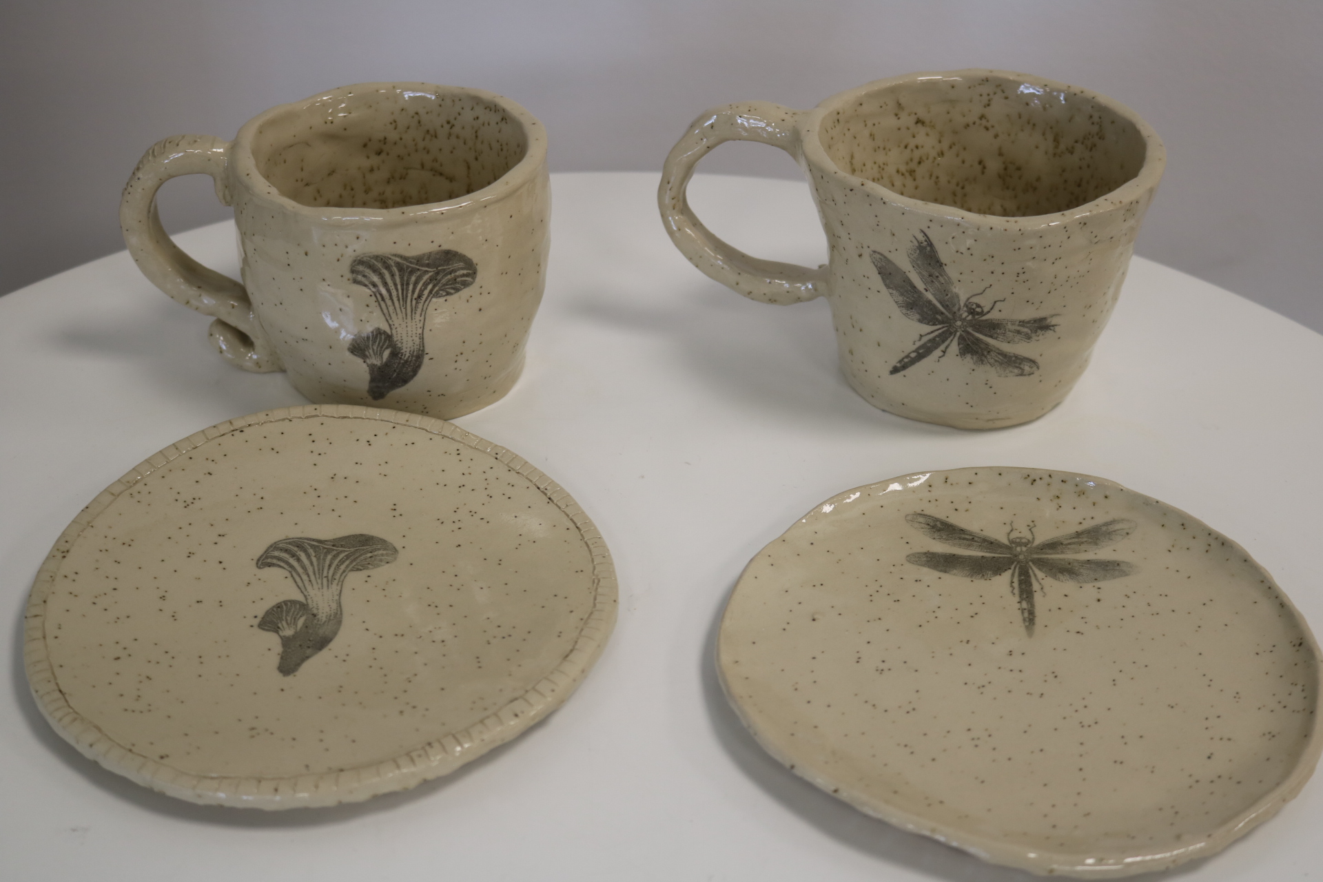 Warsztaty rękodzieła - Ceramika prace uczestników warsztatów