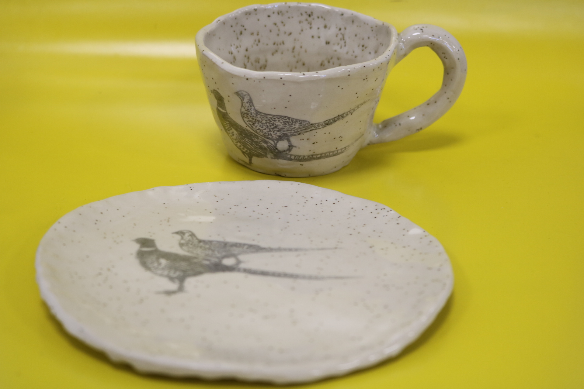 Warsztaty rękodzieła - Ceramika prace uczestników warsztatów