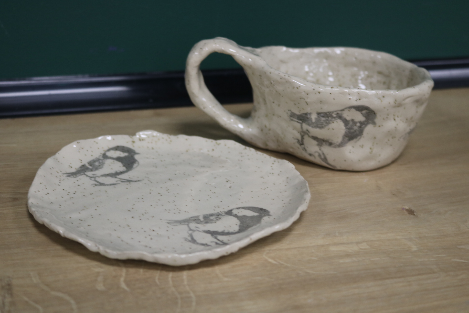 Warsztaty rękodzieła - Ceramika prace uczestników warsztatów