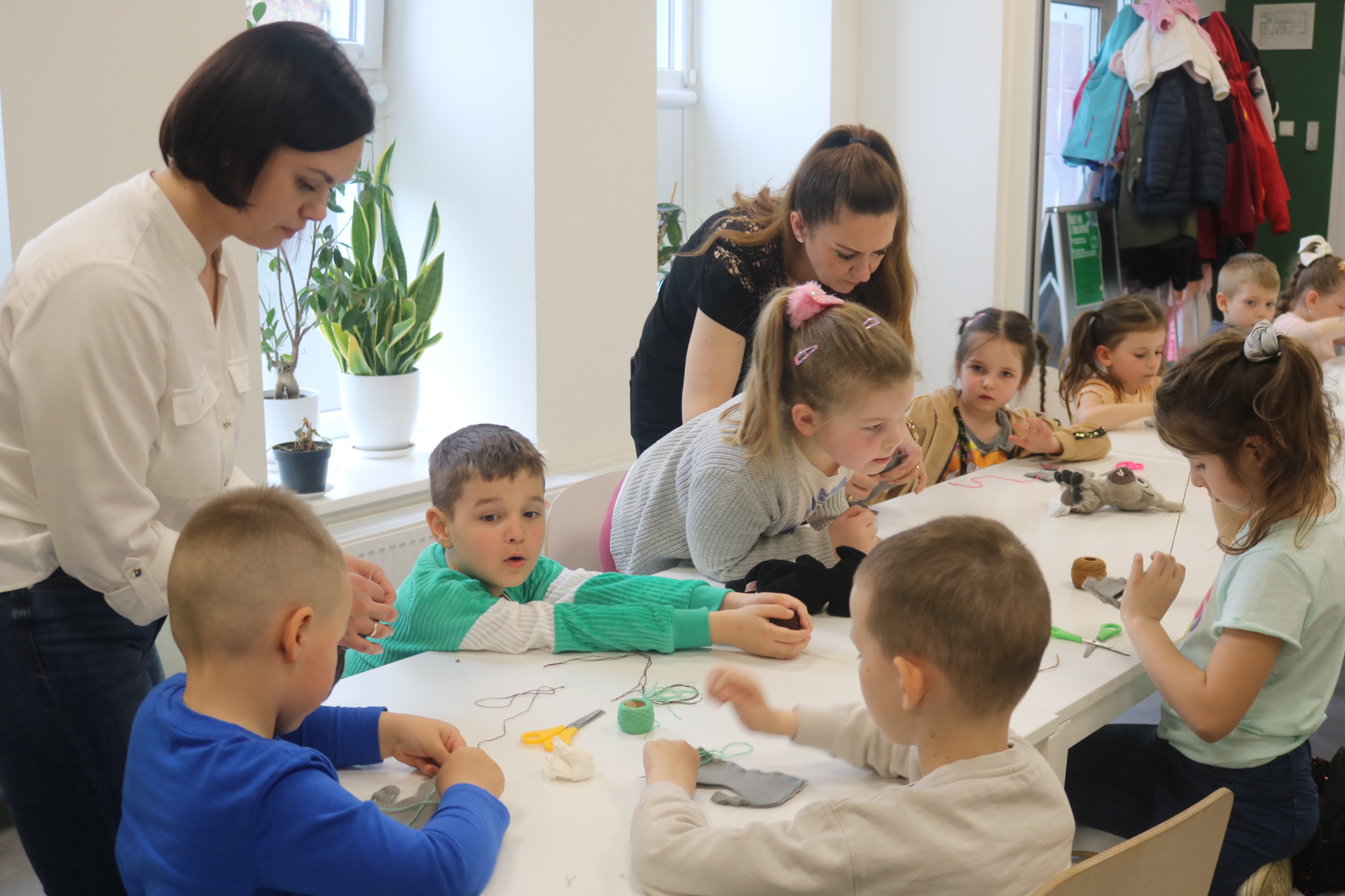 Lekcja biblioteczna -  zerówka i klasy 1-3 SP Różańsko