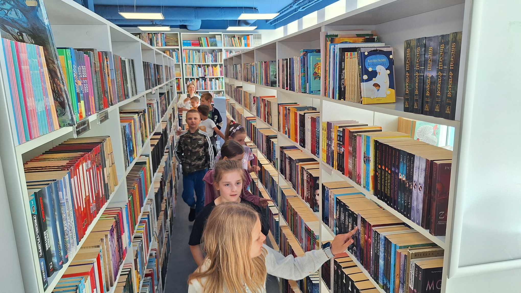 Lekcja biblioteczna -  klasa IA z SP1 - 10.05.2024