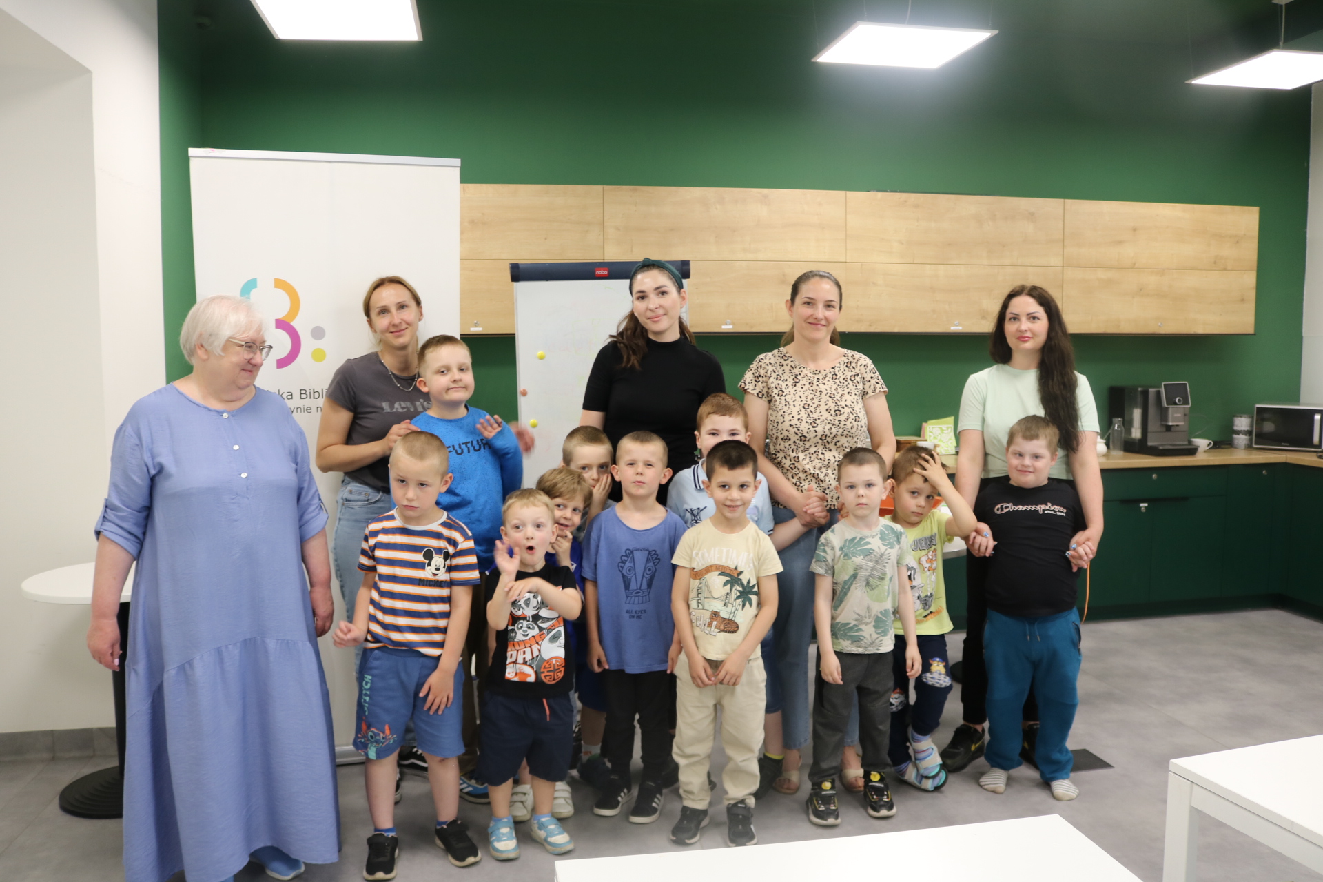 Lekcja biblioteczna -  grupa przedszkolna NPzOIiS 22.05.2024